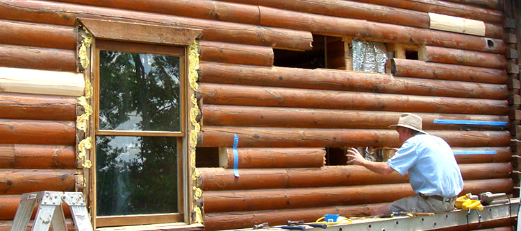 Log Home Repair Orangeville, Ohio